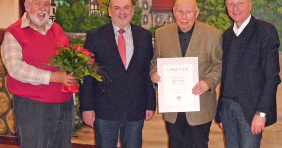 Ehrung beim SPD Ortsverein Barnten SPDGemeindeverband Nordstemmen